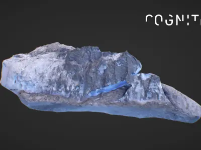 Iceland Glacier Drone 3D model