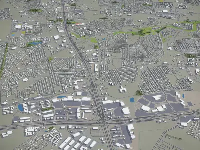 Round Rock  Low-poly 3D model