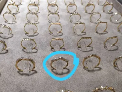 diamont ring 3D print model