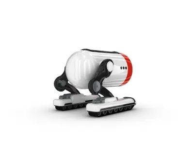 Funny Robot Character 3D model