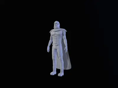 MalaK - star wars  Low-poly 3D model