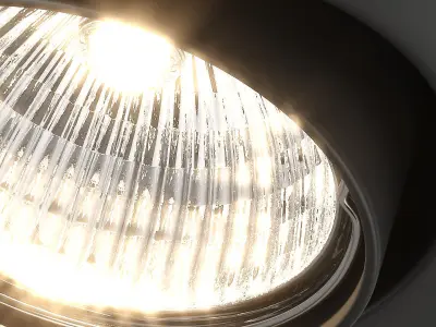 011057 Lega Lightstar Recessed spotlight 3D model