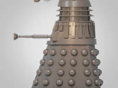 New Series Dalek - High Res 3D model
