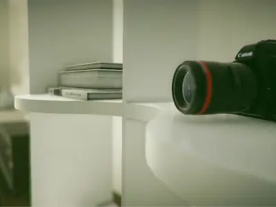 VR Room Unity Project Low-poly 3D model