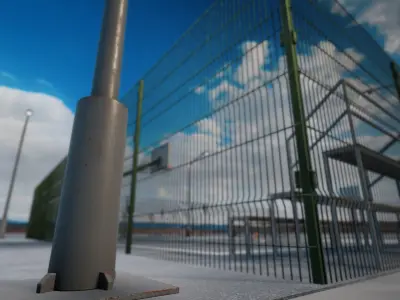 Street Light - Gest Low-poly 3D model