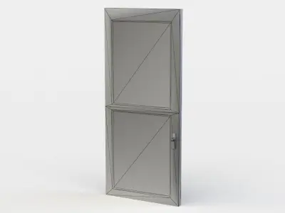Door Low-poly 3D model purchase