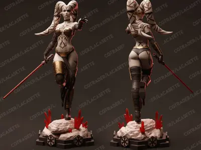 StarWars Darth Talon 3D print model