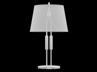 Bed Lamp Low-poly 3D model