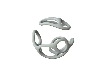 SciFi Cube Object No 29368 Low Poly Shape Texture