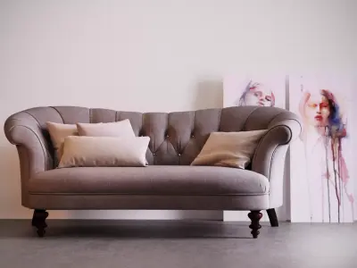 Hayworth Sofa 3D model