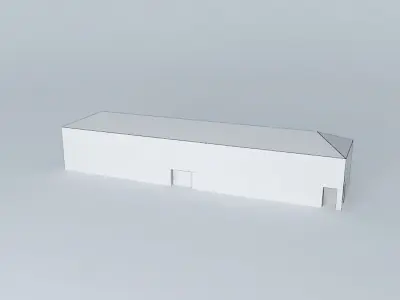 Riga Brīvības Street 155 body 4 Free 3D model