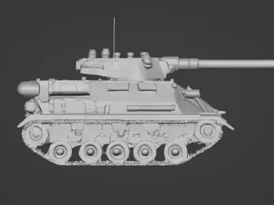 Valour Korps - Heavy Artillery Tank 3D print model