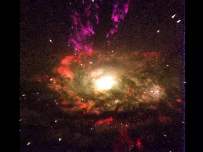 Seyfert Galaxy 3D model