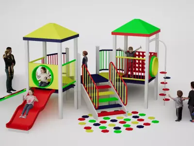playground 01 3D model