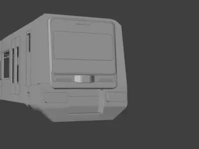 BR 484 Berlin S-Bahn Mid Poly 3D Model 3D model