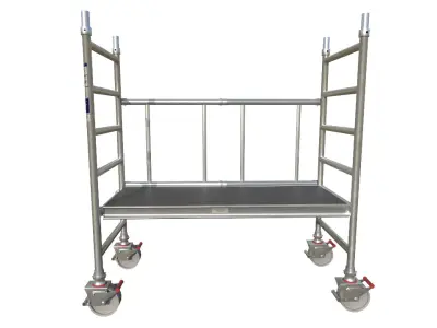 Scaffolding tower Collapsible Low-poly 3D model