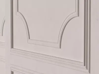 Classic 3D Wall Panel Elegant Design for Interior Decor 18 3D model