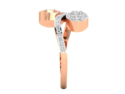 Women Ring 3D print model 98