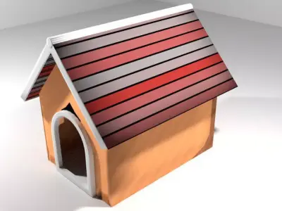 Dog House - Type 1 3D model