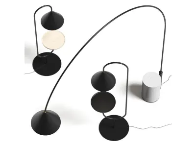 Miniforms Ozz Floor Lamps 3D model