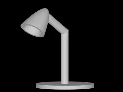 MINIATURE TABLE LAMP  DESK LAMP  3D print model