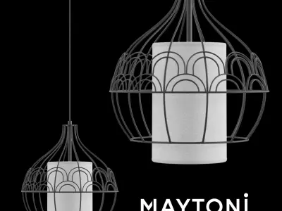 Pendant  City T194-PL-01-B Maytoni LOFT Free 3D model