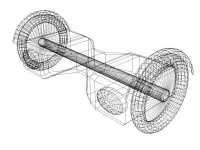 Hoverboard - Type 1 3D model