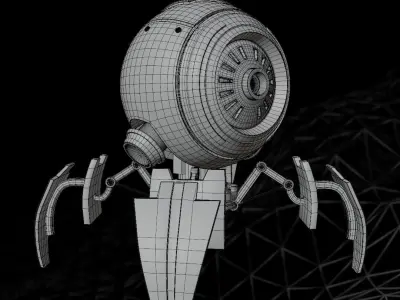 Robot Spider 3D model purchase