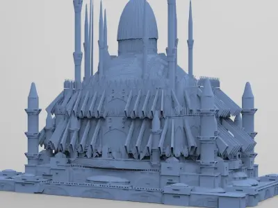 Dungeon of Cathedral of the Depths 10 3D model