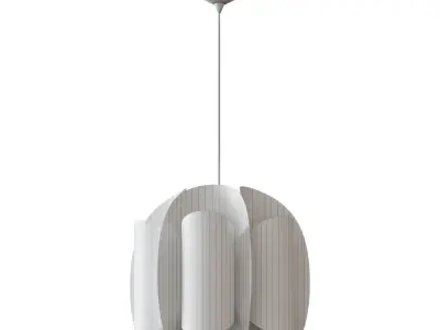 TRUBBNATE TRUBBNATE HEMMA HEMMA Hanging lamp white 3D model