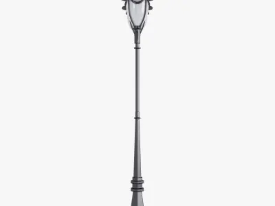 Vintage Streetlight v 2 3D model