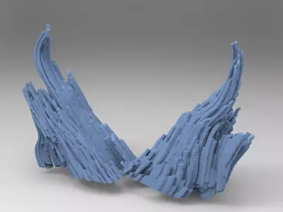 Hansel and Gretel Cliffs Witches top 3D model