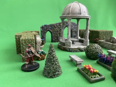 Garden Maze 3D print model