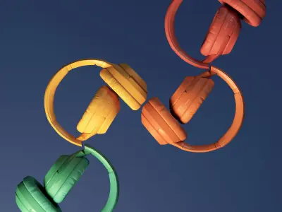 Sony Headphones WH 1000X M3 3D model