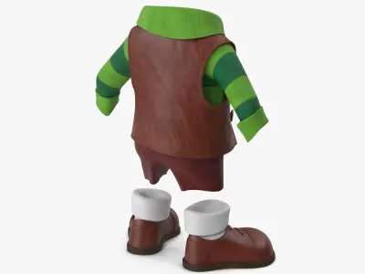  Cartoon Costume Brown 