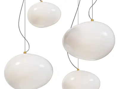  GREGG Pendant Lamp Low-poly 3D model