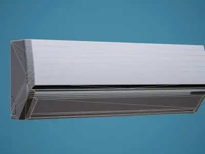 Air Conditioning Low-poly 3D model buy