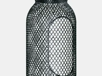 TOPPIG Lantern for block candle 1 Low-poly 3D model