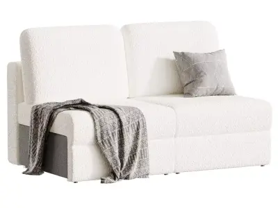 Straight sofa Polan 3D model