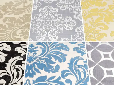 Carpet collection 12 3D model