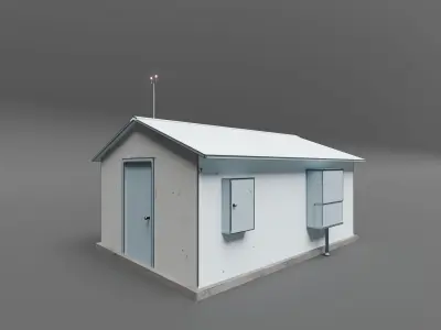 building06 Low-poly 3D model