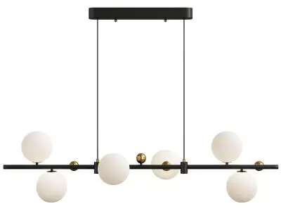 MAKE LINE CHANDELIER Low-poly 3D model