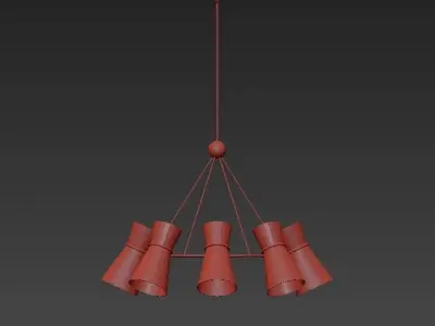 Clarkson Chandelier 3D model