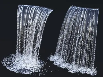 water collection 20 Models 3D model