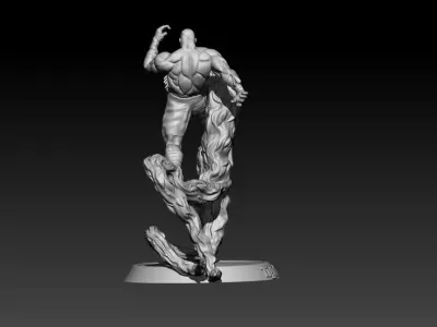 Sagat Tiger Assault 3D print model