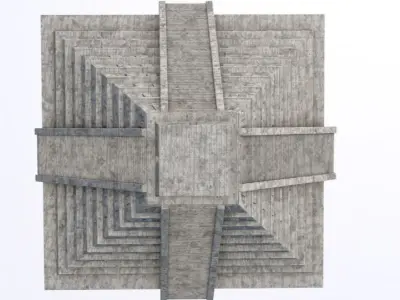 Chichen Itza 3D model