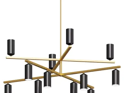 Gala Chandelier 3D model purchase