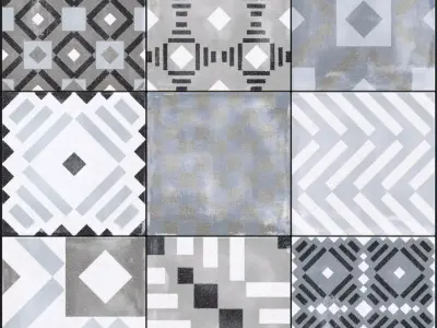 ABK Play Labyrinth Mix Grey Set 2 3D model