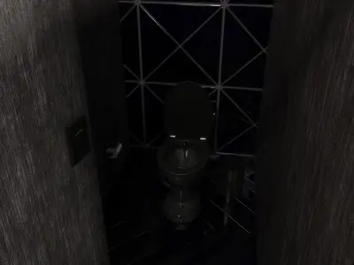 WB NovaLux Restroom Low-poly 3D model