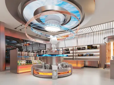 Toy Store interior 3D model